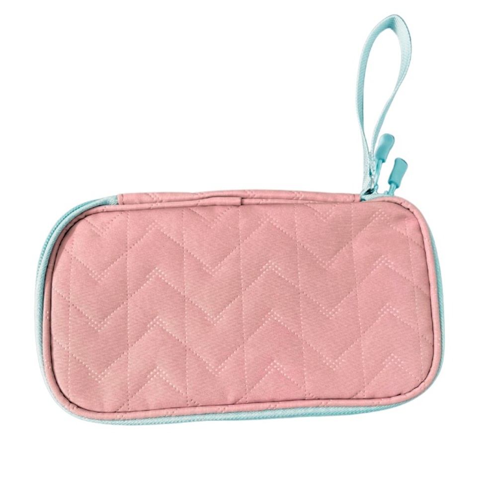 NWT || FYY || TRAVEL CABLE ORGANIZER || PINK & GREY